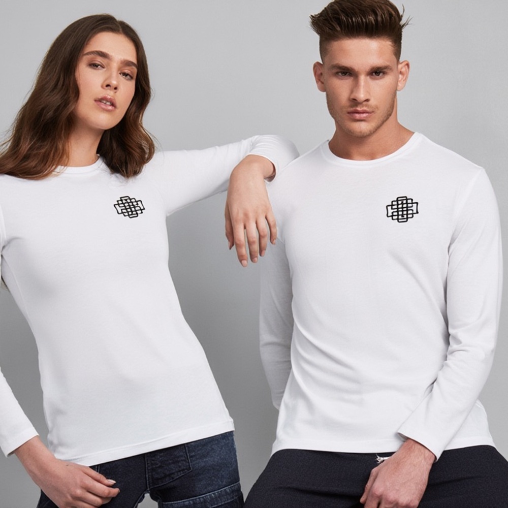 COOGI White Long Sleeve Shirt (unisex)